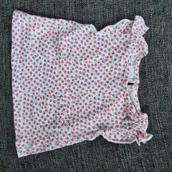 3 to 6 Month Lot - Romper, Sherpa Coat, Shirts - Picture 4 of 12